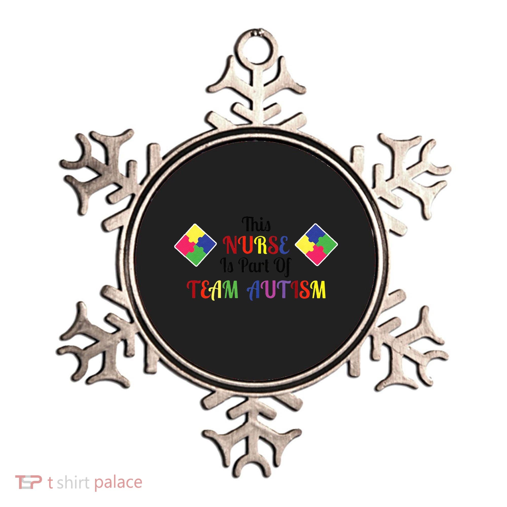 Nurse Team Autism Awareness Ornament