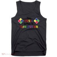 Nurse Team Autism Awareness Tank Top thumb 0