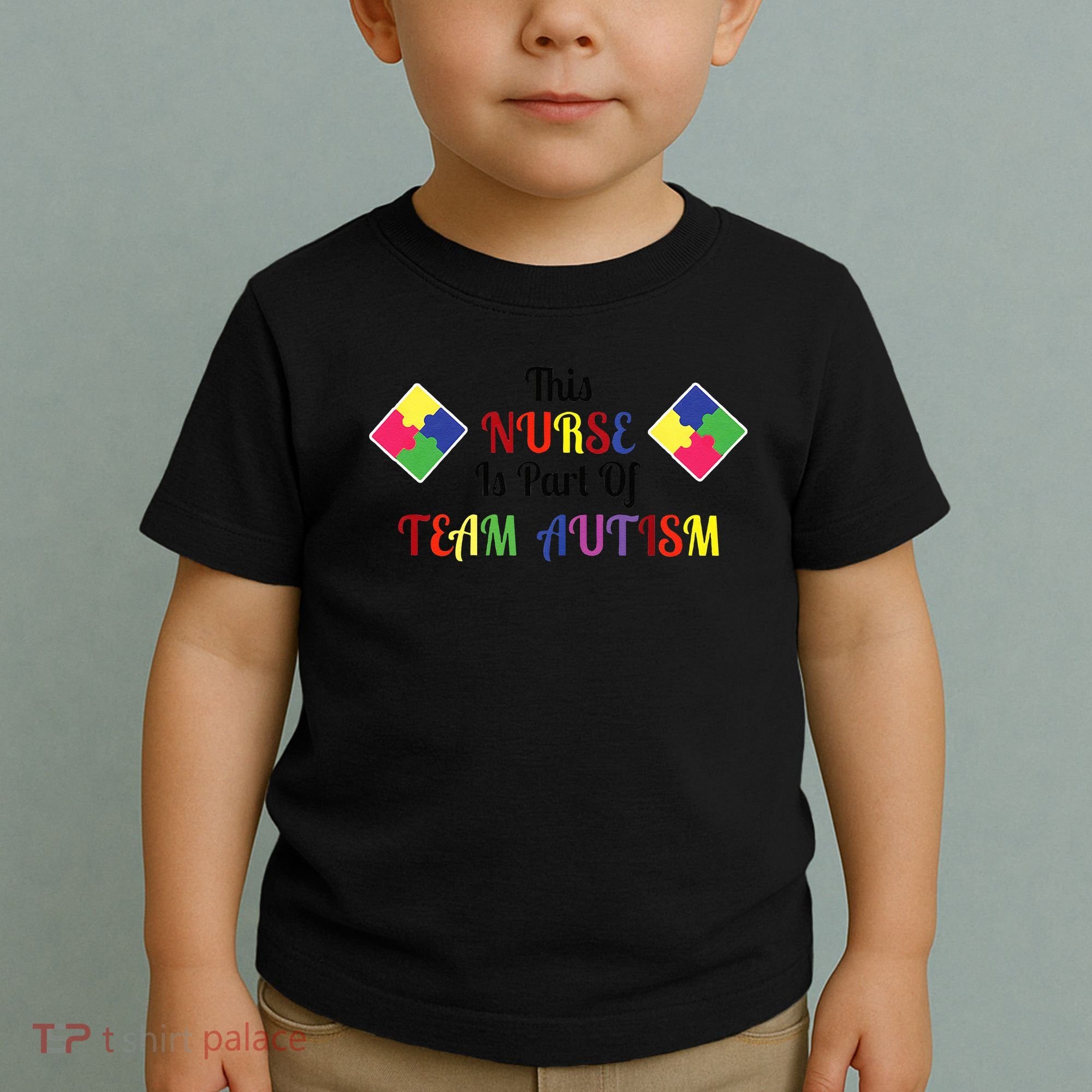 Nurse Team Autism Awareness Toddler T-Shirt