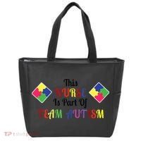 Nurse Team Autism Awareness Tote Bag thumb 0