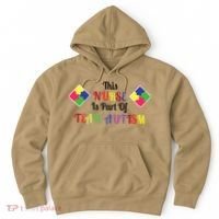 Nurse Team Autism Awareness Hoodie thumb 0