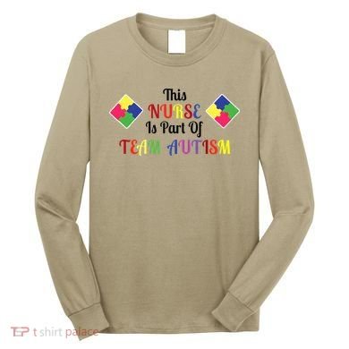 Nurse Team Autism Awareness Long Sleeve Shirt