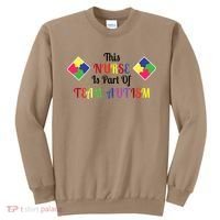 Nurse Team Autism Awareness Sweatshirt thumb 0