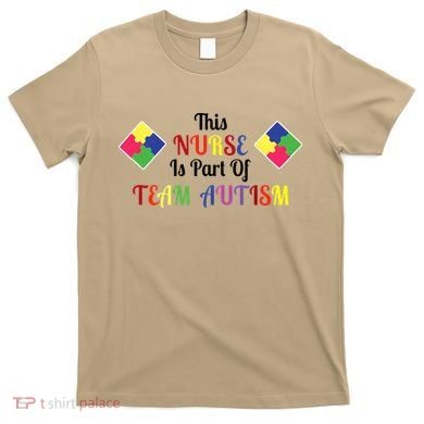 Nurse Team Autism Awareness T-Shirt
