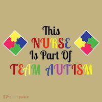 Nurse Team Autism Awareness Kids T-Shirt thumb 2