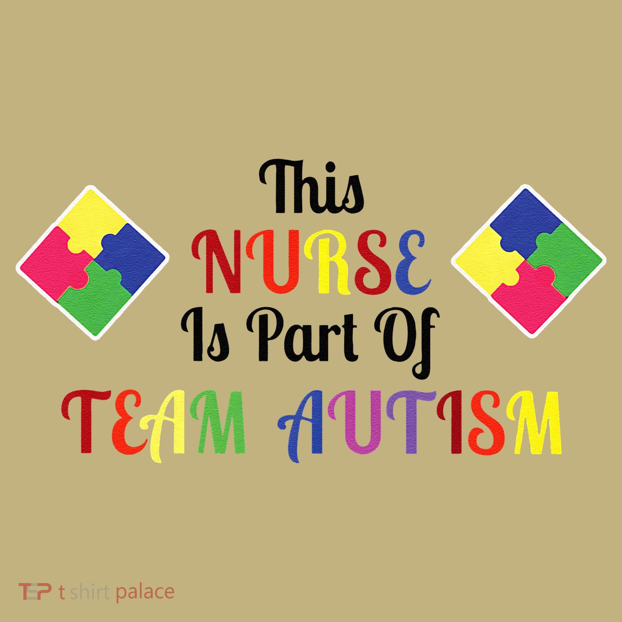 Nurse Team Autism Awareness Kids T-Shirt