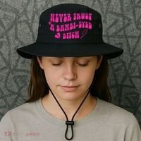 Never Trust A Bambi Eyed Biitch Bucket Hat thumb 3