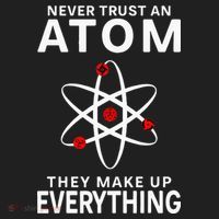 Never Trust An Atom They Make Up Everything Science Teacher Hat thumb 2