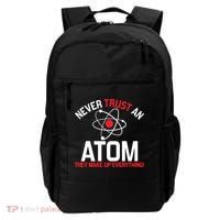 Never Trust An Atom Adult Humor Science Backpack thumb 0