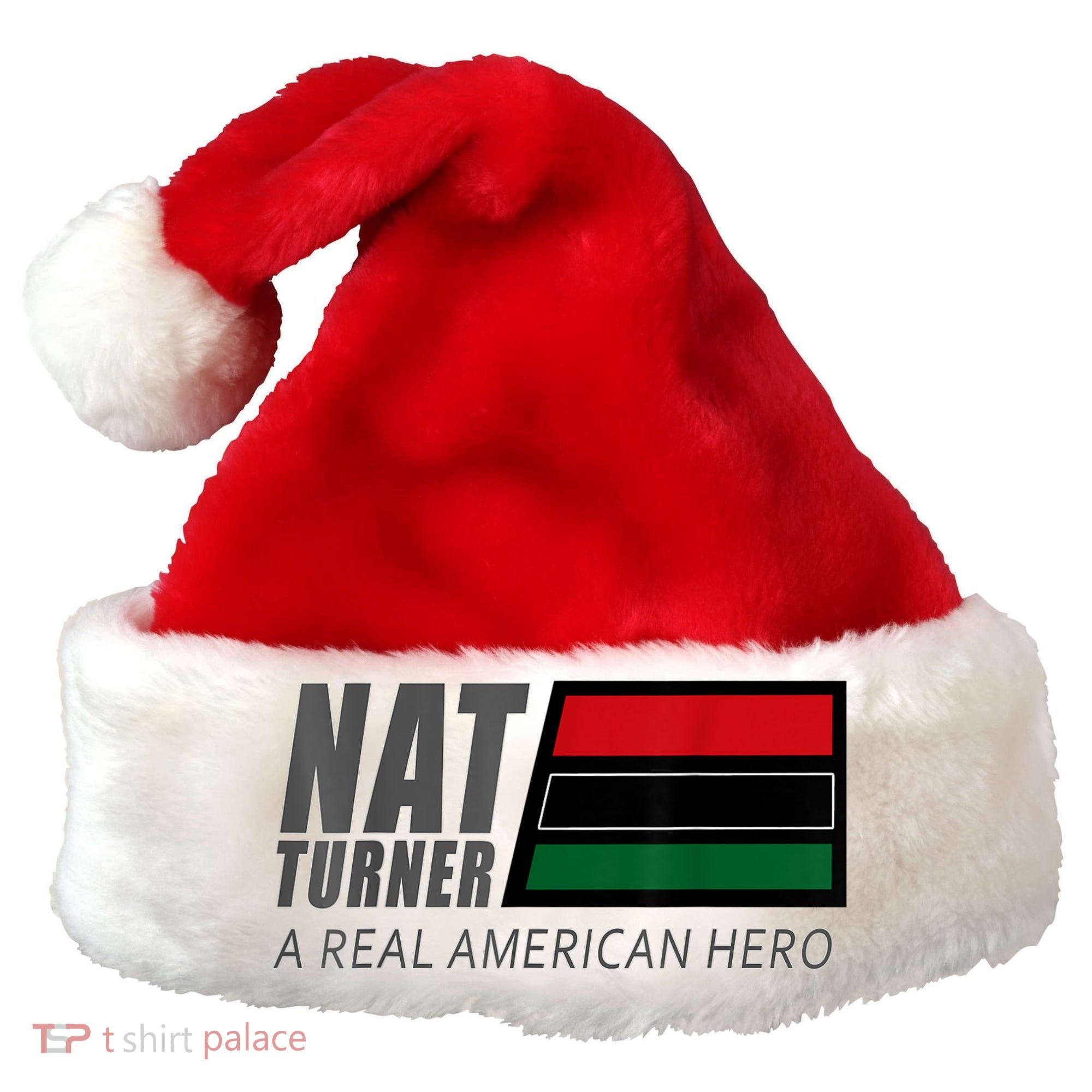 Nat Turner A Real American Hero Santa Hat