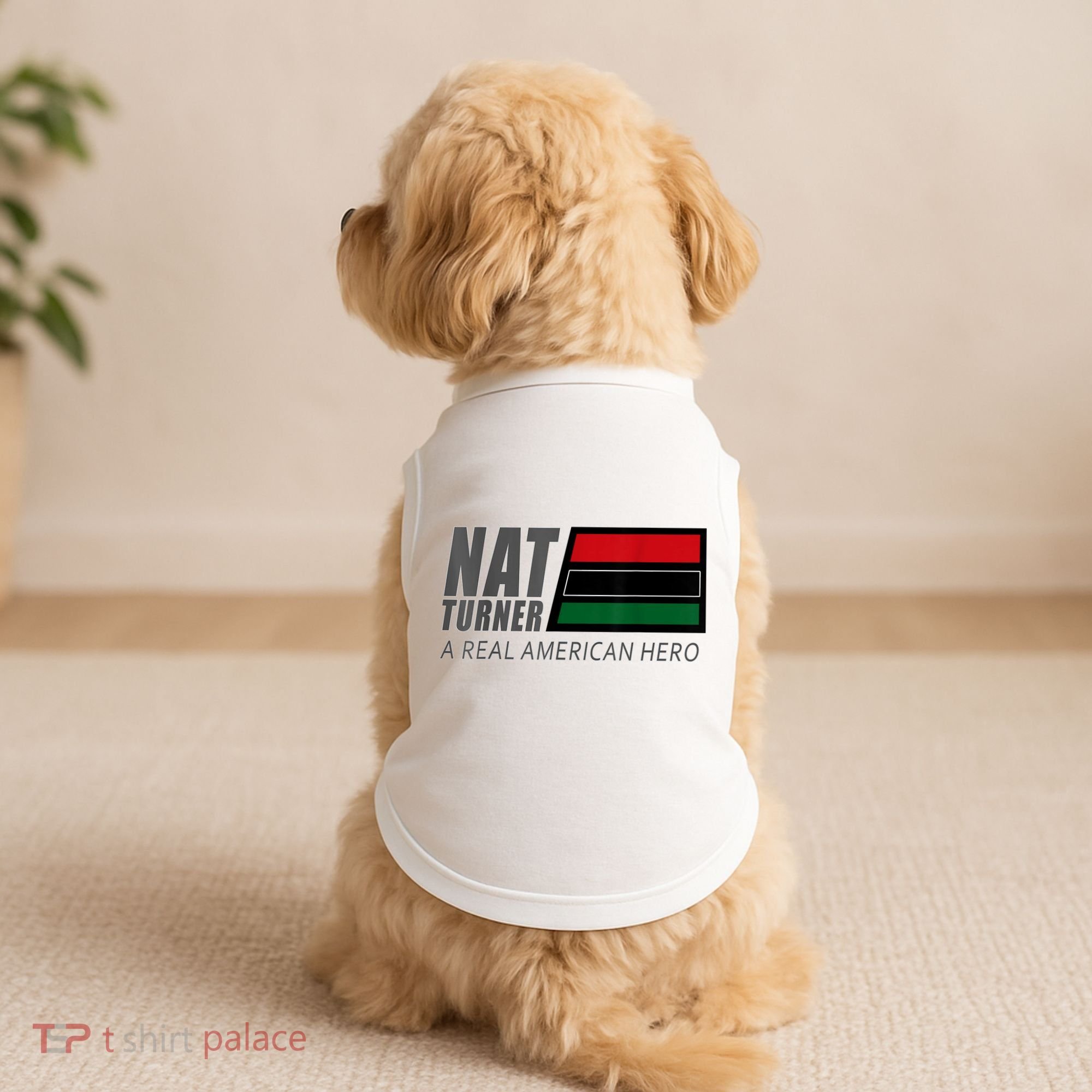 Nat Turner A Real American Hero Doggie Tank