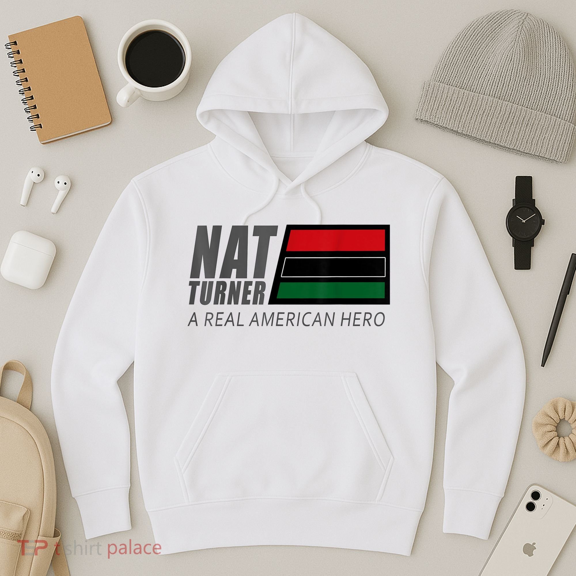 Nat Turner A Real American Hero Hoodie