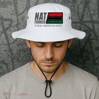 Nat Turner A Real American Hero Bucket Hat thumb 2