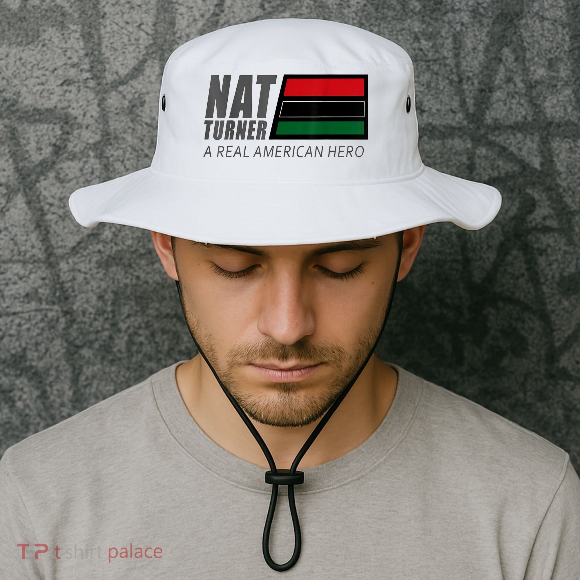 Nat Turner A Real American Hero Bucket Hat