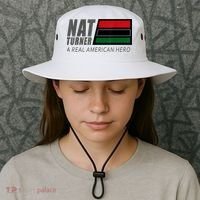 Nat Turner A Real American Hero Bucket Hat thumb 3
