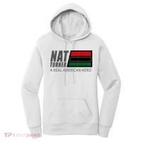 Nat Turner A Real American Hero Women's Hoodie thumb 0