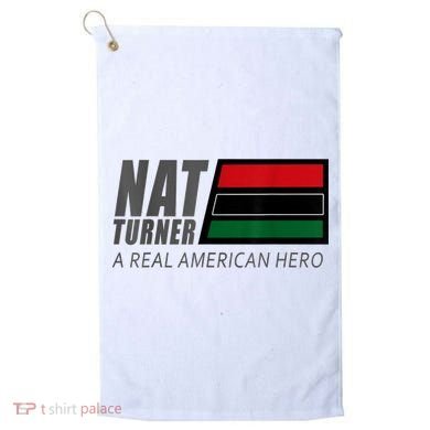 Nat Turner A Real American Hero Golf Towel