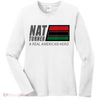 Nat Turner A Real American Hero Women's Long Sleeve Shirt thumb 0