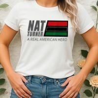 Nat Turner A Real American Hero Women's T-Shirt thumb 2