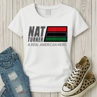 Nat Turner A Real American Hero Women's T-Shirt thumb 3