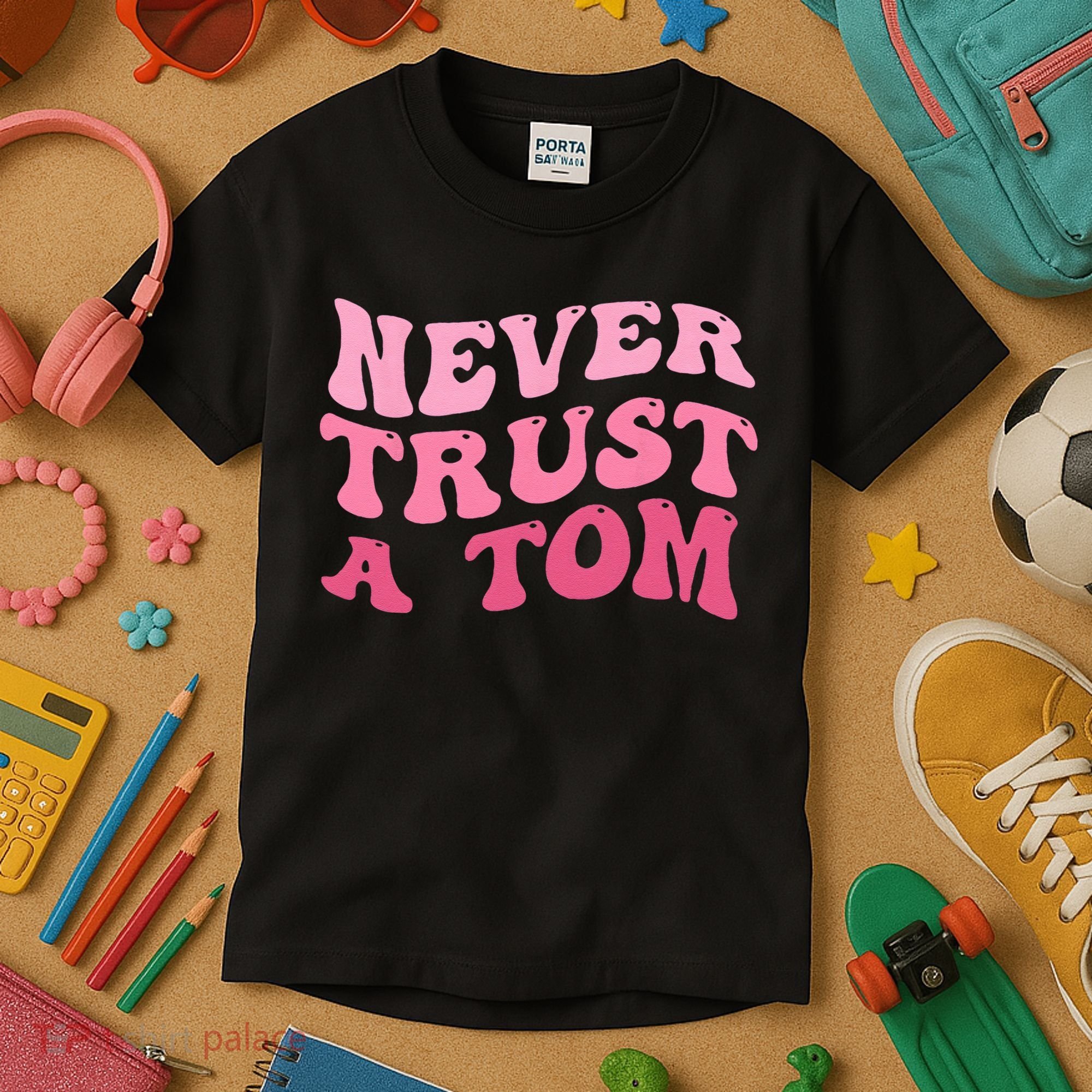 Never Trust a Tom Team Ariana Kids T-Shirt