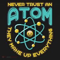 Never Trust An Atom They Make Up Everything Gift Pajama Set thumb 2