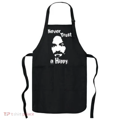 Never Trust A Hippy Apron