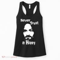 Never Trust A Hippy Women's Tank Top thumb 0