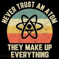 Never Trust an Atom Science Funny Love Science Teacher Women's Tank Top thumb 5