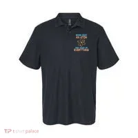 Never Trust An Atom They Make Up Everything Sci Gift Polo thumb 0