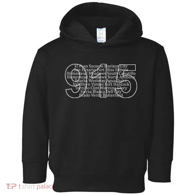 Northwest Texas Area Code 915 Toddler Hoodie