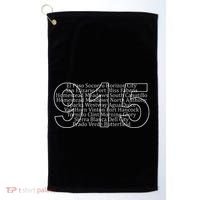 Northwest Texas Area Code 915 Golf Towel thumb 0