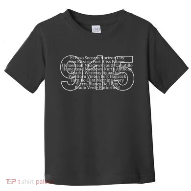 Northwest Texas Area Code 915 Toddler T-Shirt