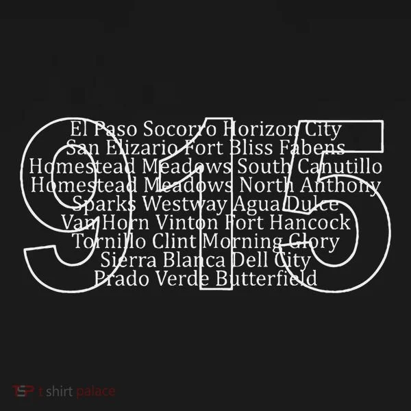 Northwest Texas Area Code 915 Women's T-Shirt