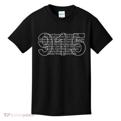 Northwest Texas Area Code 915 Kids T-Shirt