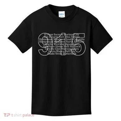Northwest Texas Area Code 915 Kids T-Shirt