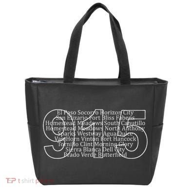 Northwest Texas Area Code 915 Tote Bag