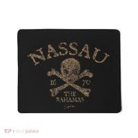 Nassau The Bahamas Pirate Skull & Crossbones Mousepad thumb 0