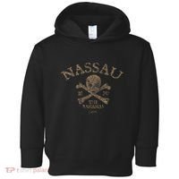 Nassau The Bahamas Pirate Skull & Crossbones Toddler Hoodie thumb 0