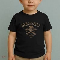 Nassau The Bahamas Pirate Skull & Crossbones Toddler T-Shirt thumb 2