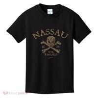 Nassau The Bahamas Pirate Skull & Crossbones Kids T-Shirt thumb 0