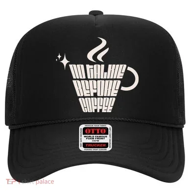 No Talkie Before Coffee Design Hat