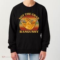 Not The Crab Rangussy Joke Meme Crab Rangoon Chinese Food Women's Sweatshirt thumb 0