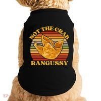 Not The Crab Rangussy Joke Meme Crab Rangoon Chinese Food Doggie Tank thumb 0