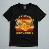 Not The Crab Rangussy Joke Meme Crab Rangoon Chinese Food T-Shirt thumb 5