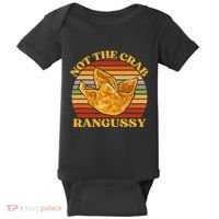 Not The Crab Rangussy Joke Meme Crab Rangoon Chinese Food Baby Bodysuit thumb 0