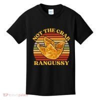 Not The Crab Rangussy Joke Meme Crab Rangoon Chinese Food Kids T-Shirt thumb 0