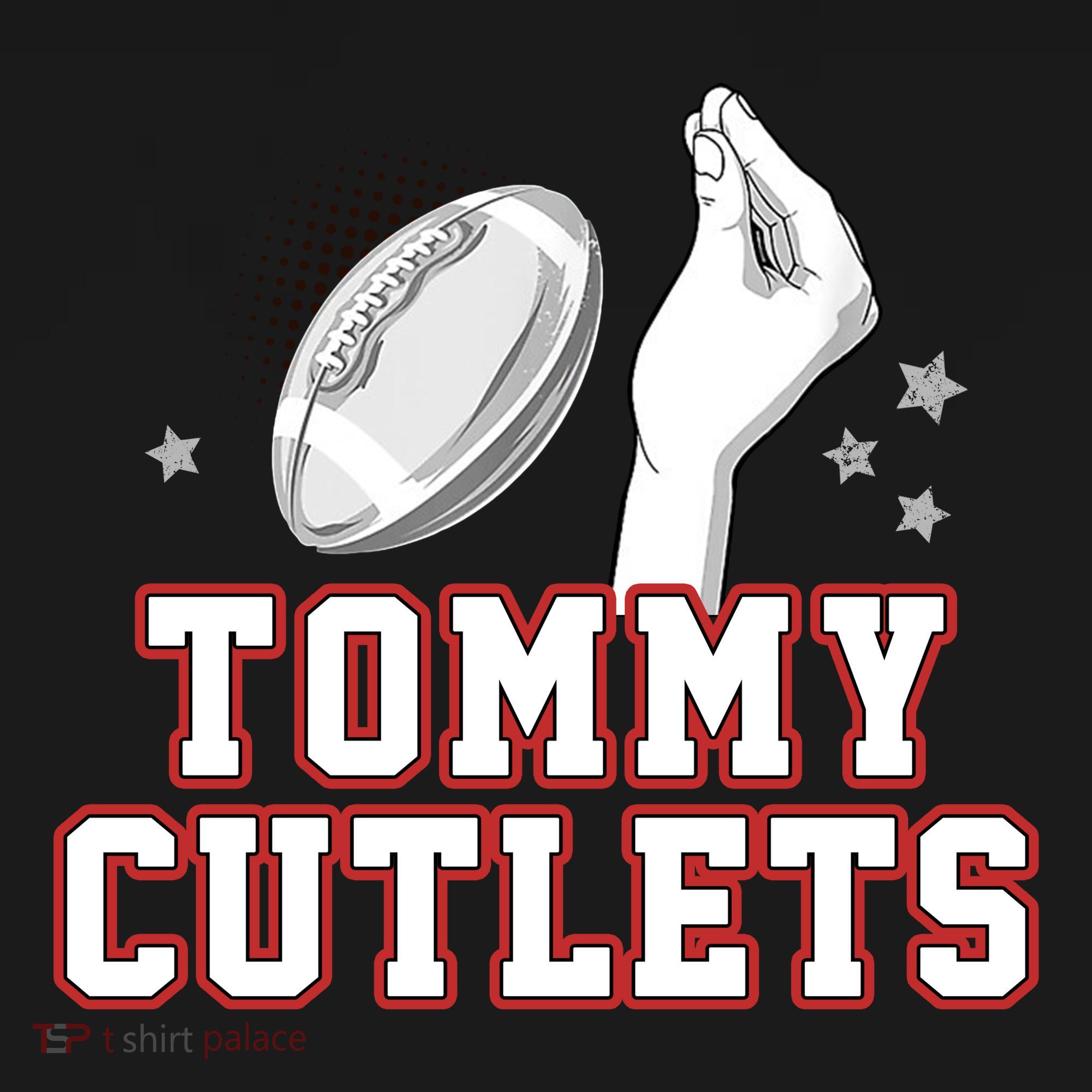 Ny Tommy Cutlets Football Pajama Set