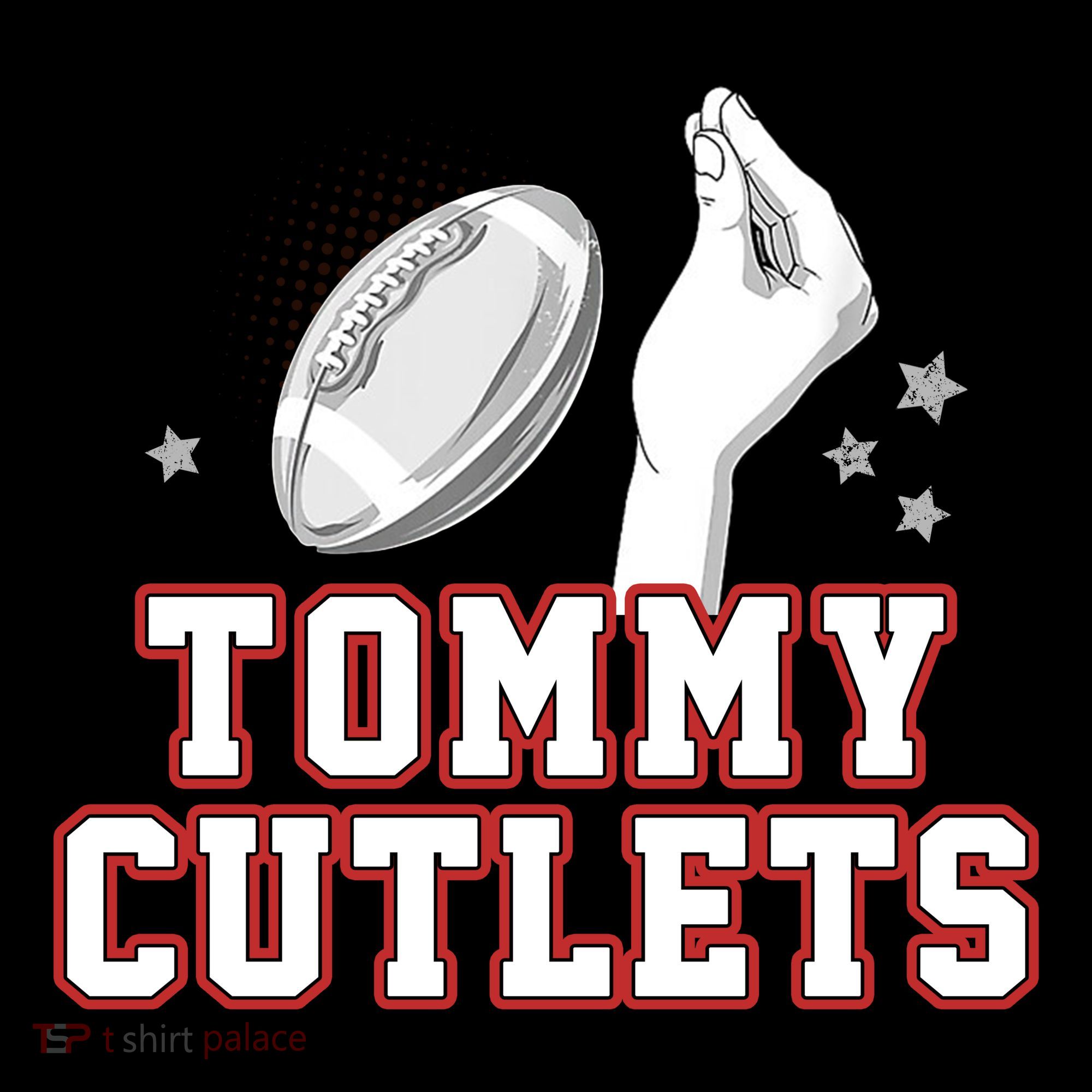 Ny Tommy Cutlets Football Women's Hoodie