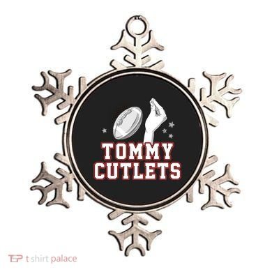 Ny Tommy Cutlets Football Ornament
